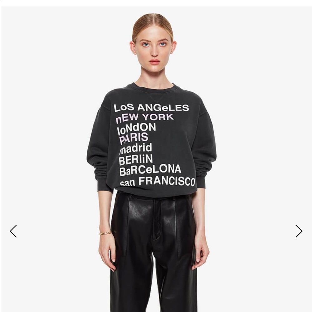 Anine Bing City Love Sweatshirt